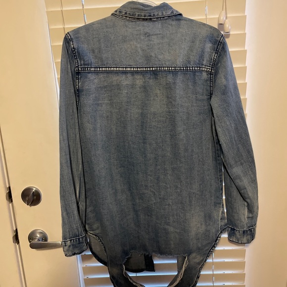 One Teaspoon Tencel Denim button down - Picture 2 of 2